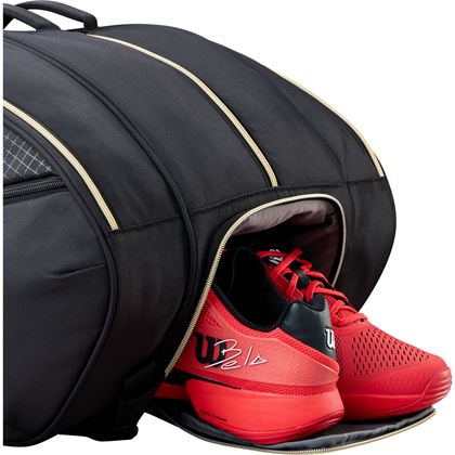 Wilson Defy V1 Padel Bag Black/Gold, Padelväska