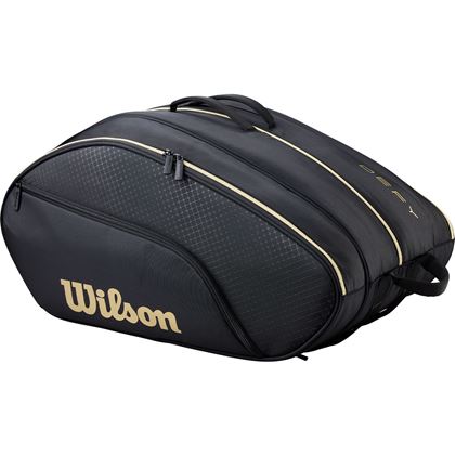 Wilson Defy V1 Padel Bag Black/Gold, Padelväska