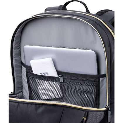 Wilson Defy V1 Padel Backpack Black/Gold, Padelväska