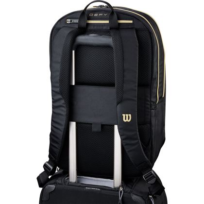 Wilson Defy V1 Padel Backpack Black/Gold, Padelväska