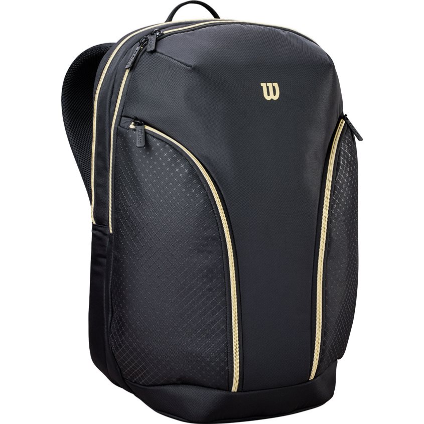 Wilson Defy V1 Padel Backpack Black/Gold, Padelväska