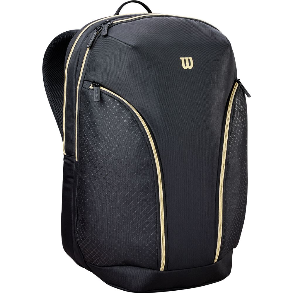 Wilson Defy V1 Padel Backpack Black/Gold, Padelväska | Padel - Padelväska | Padelspecialisterna
