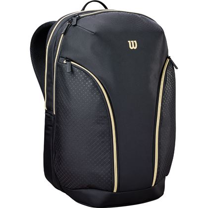 Wilson Defy V1 Padel Backpack Black/Gold, Padelväska