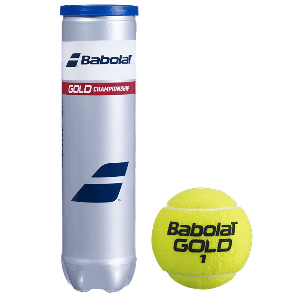 Babolat Gold Championship 4-Pack, Tennisbollar | Tennis - Tennisbollar | Padelspecialisterna