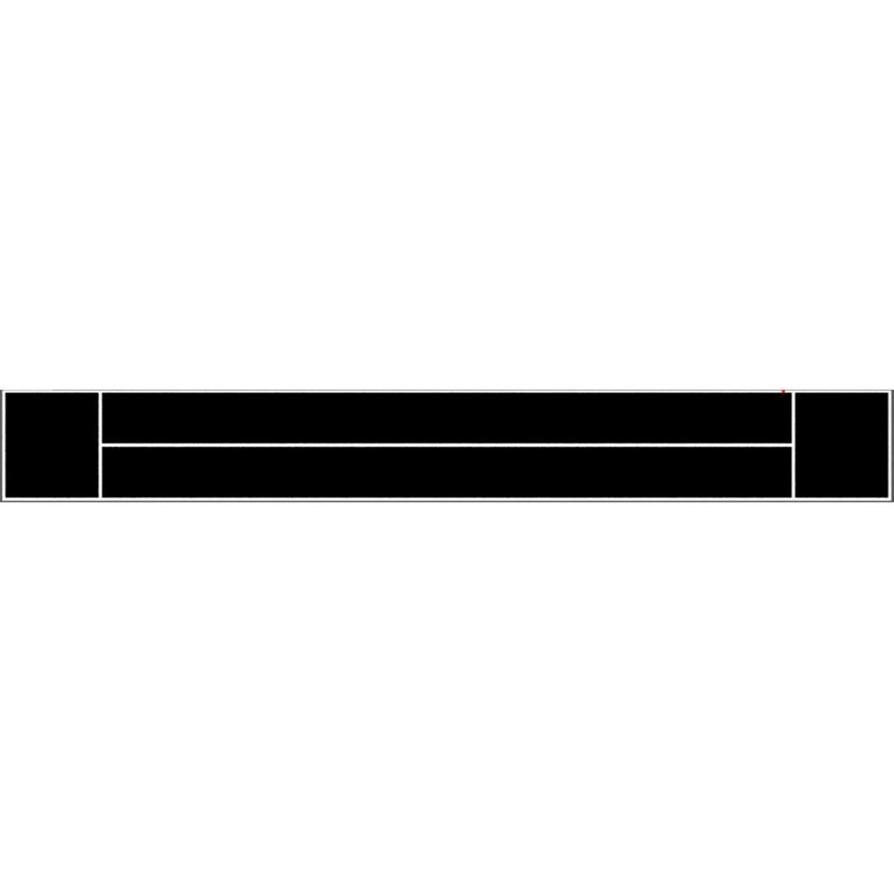 CENTR x HYROX Perform Turf - 2 Lanes with End Zones (No Logos) | Offcourt - Hemmaträning - Bänkar & ställningar - Power rack tillbehör | Padelspecialisterna