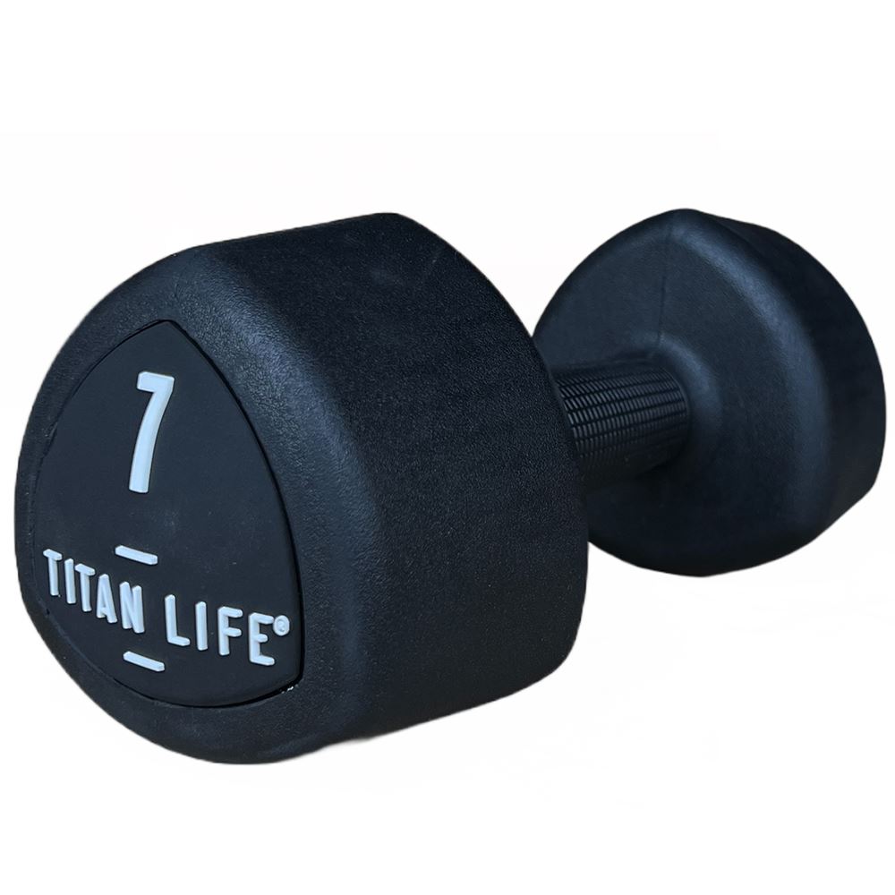 Titan LIFE PRO Dumbbell Aerobic Rubber Styckvis, Hantlar Gummi | Offcourt - Hemmaträning - Hantlar - Hantlar Gummi | Padelspecialisterna