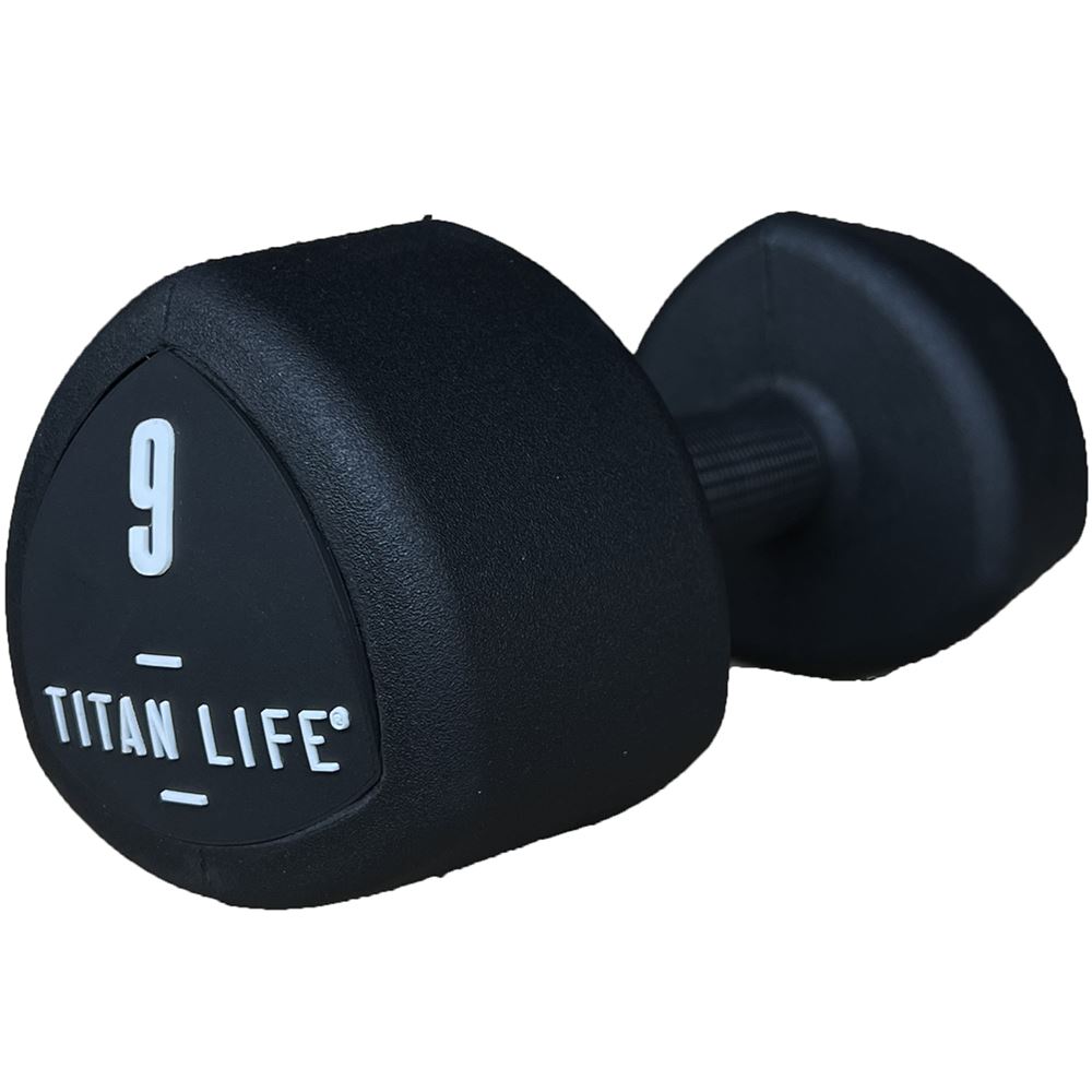 Titan LIFE PRO Dumbbell Aerobic Rubber Styckvis, Hantlar Gummi | Offcourt - Hemmaträning - Hantlar - Hantlar Gummi | Padelspecialisterna