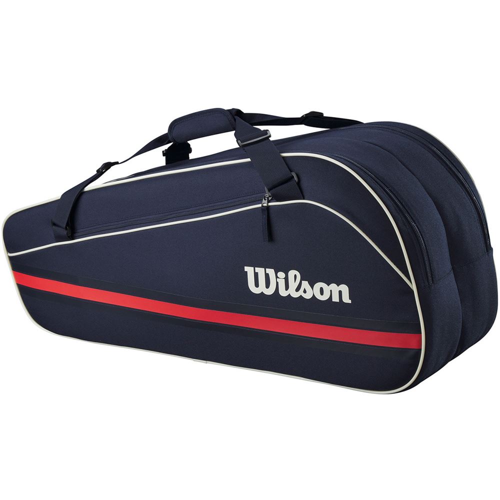 Wilson 6Pk Team Racket Bag 2025 Navy Tennisväska