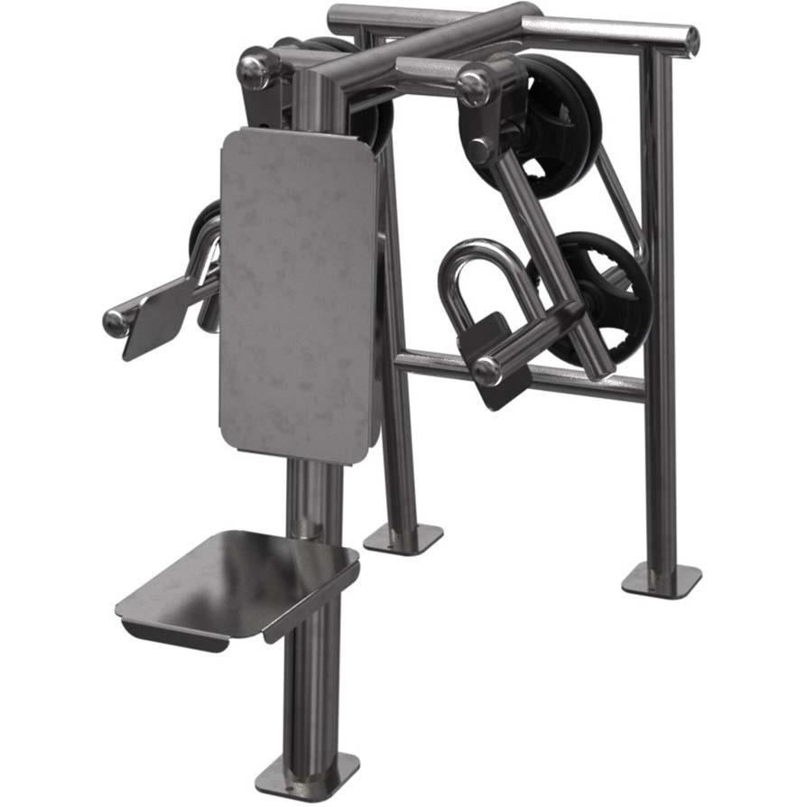 Nordic Fighter GCE Pec or fly, Styrkemaskiner - Utegym