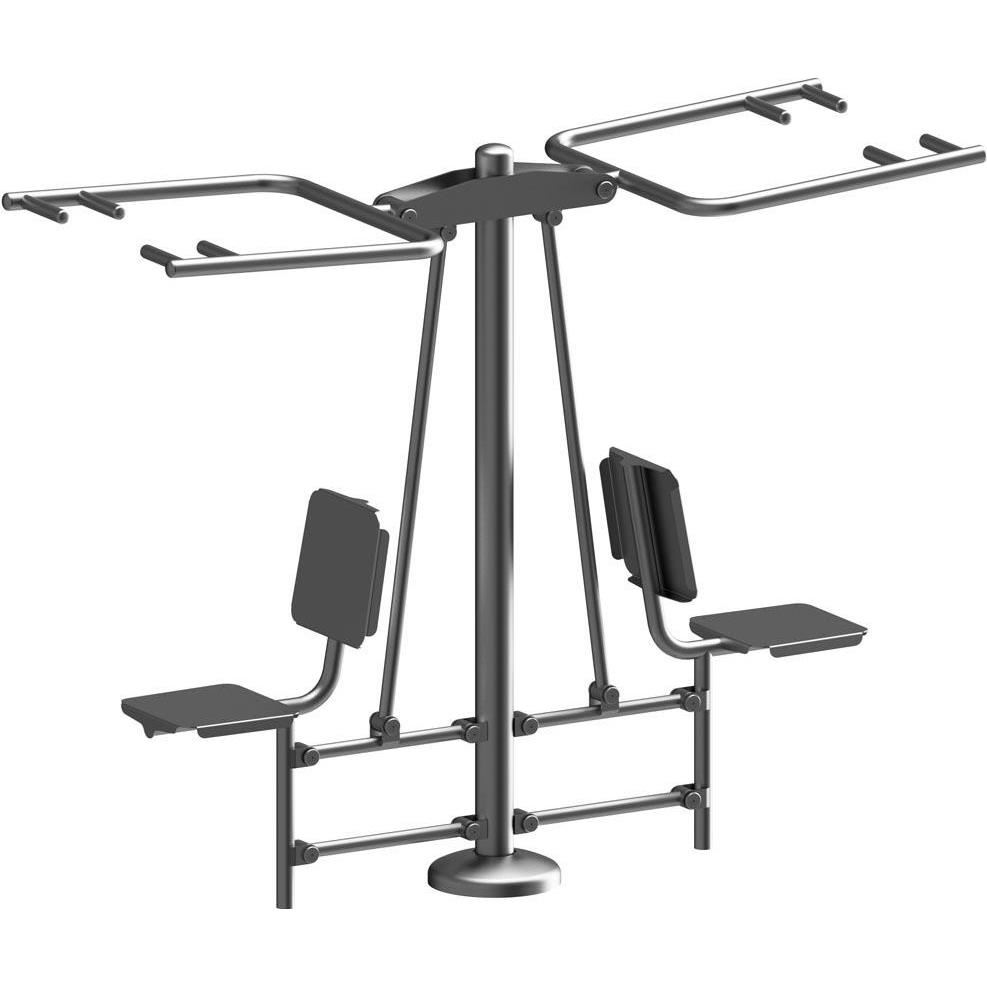 Nordic Fighter CE PULL DOWN DOUBLE, Styrkemaskiner - Utegym