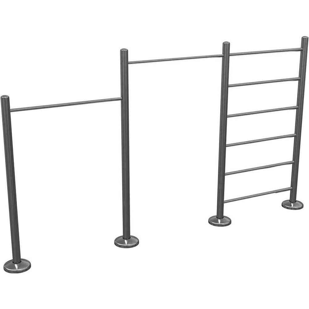 Nordic Fighter CE HORIZONTAL AND WALL BARS, Styrkemaskiner - utendørs
