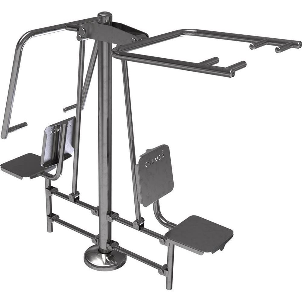 Nordic Fighter CE PULL DOWN AND CHEST PRESS, Styrkemaskiner - Utegym