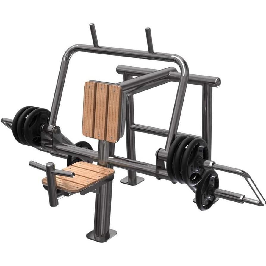 Nordic Fighter GCE Abdominal, Styrkemaskiner - Utegym