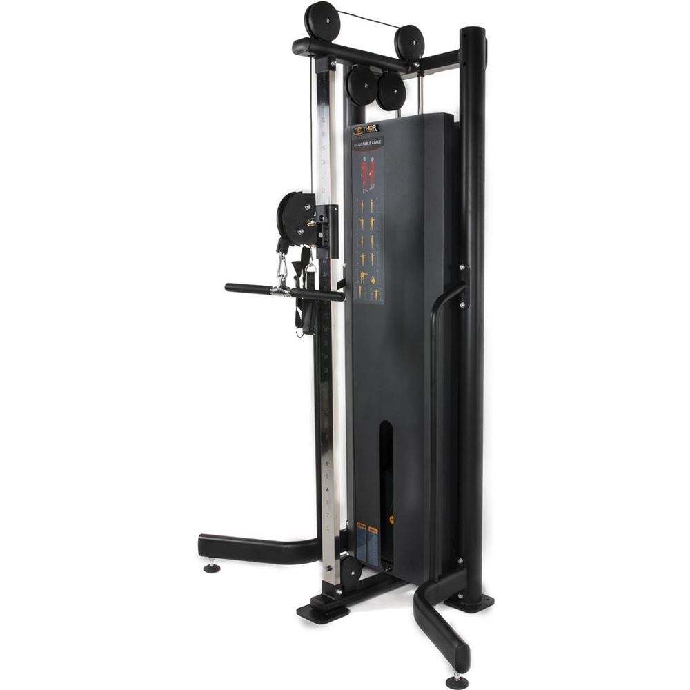 Thor Fitness Standard WS, Hi/Low Pulley, Styrkemaskiner - Rygg