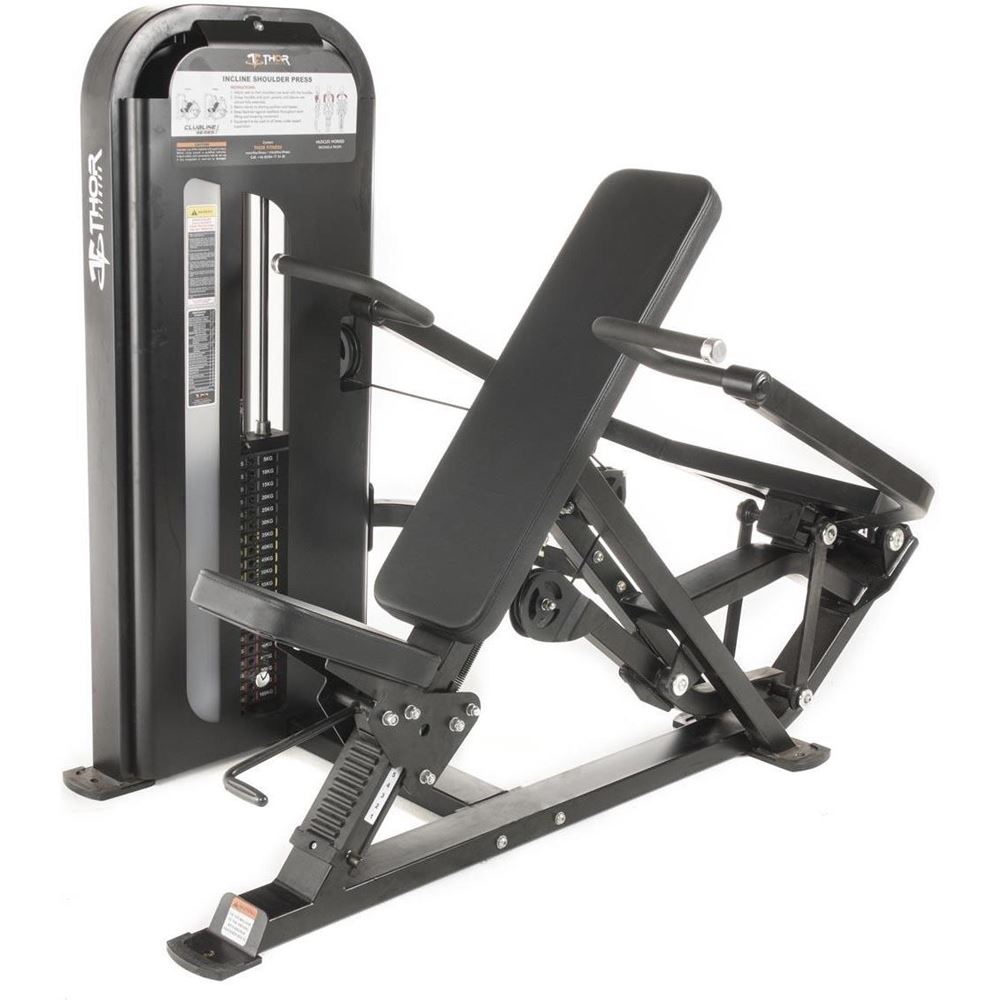 Thor Fitness Exclusive WS, INCLINE SHOULDER PRESS, Styrkemaskiner - Axlar
