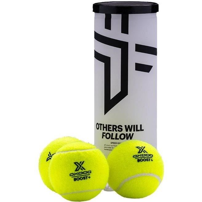 Oxdog Boost+ Padel Ball Tube 3 Pack, Padelbollar | Padel - Padelbollar | Padelspecialisterna