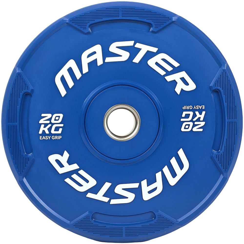 Master Fitness Easy Grip Color, Viktskivor Bumper | Offcourt - Hemmaträning - Viktskivor - Viktskivor Bumper | Padelspecialisterna