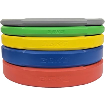 Master Fitness Easy Grip Color, Viktskivor Bumper