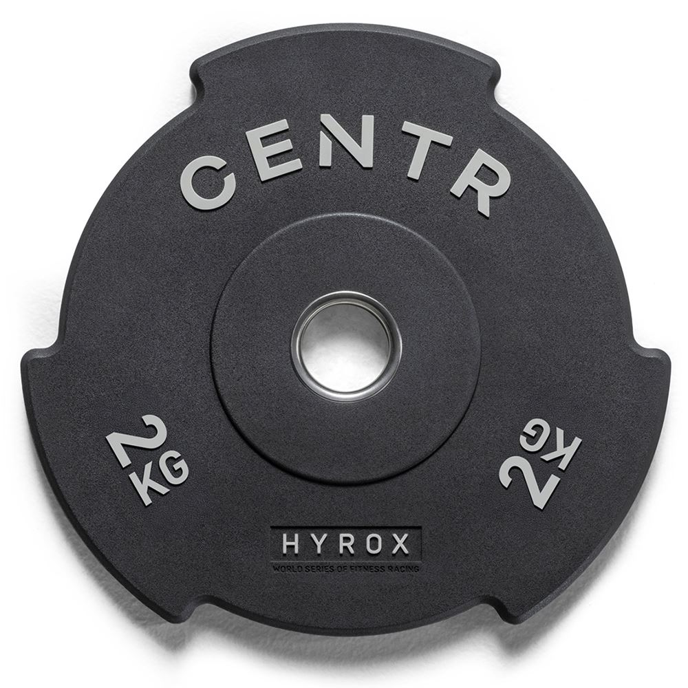 CENTR x HYROX Hyrox Competition Interlocking Bumper Plate, Vektplater Bumper