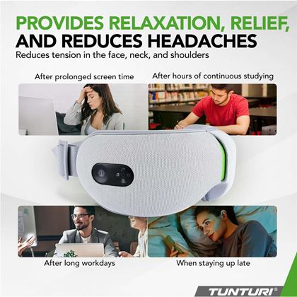 Tunturi Fitness Em50 Eye Massager, Massagekudde
