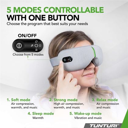 Tunturi Fitness Em50 Eye Massager, Massagekudde