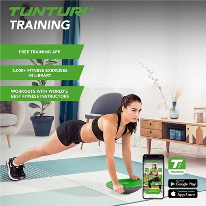 Tunturi Fitness Balance Board With Handles, Balansbrädor