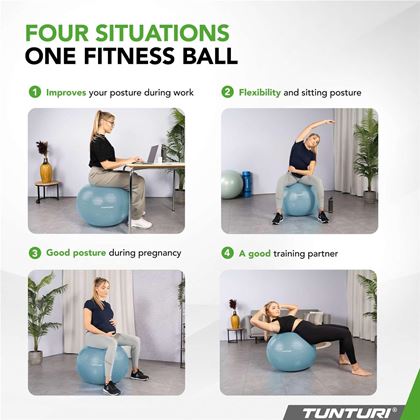 Tunturi Fitness Gymball, Anti Burst, Gymboll