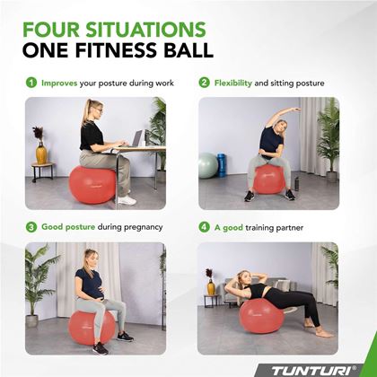 Tunturi Fitness Gymball, Anti Burst, Gymboll