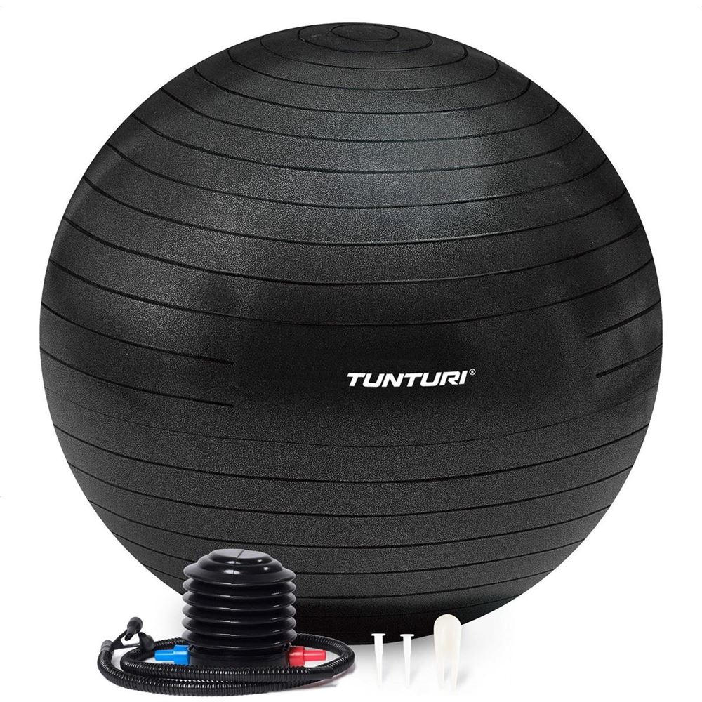 Tunturi Fitness Gymball, Anti Burst, Gymboll | Offcourt - Hemmaträning - Träningsbollar - Gymboll | Padelspecialisterna