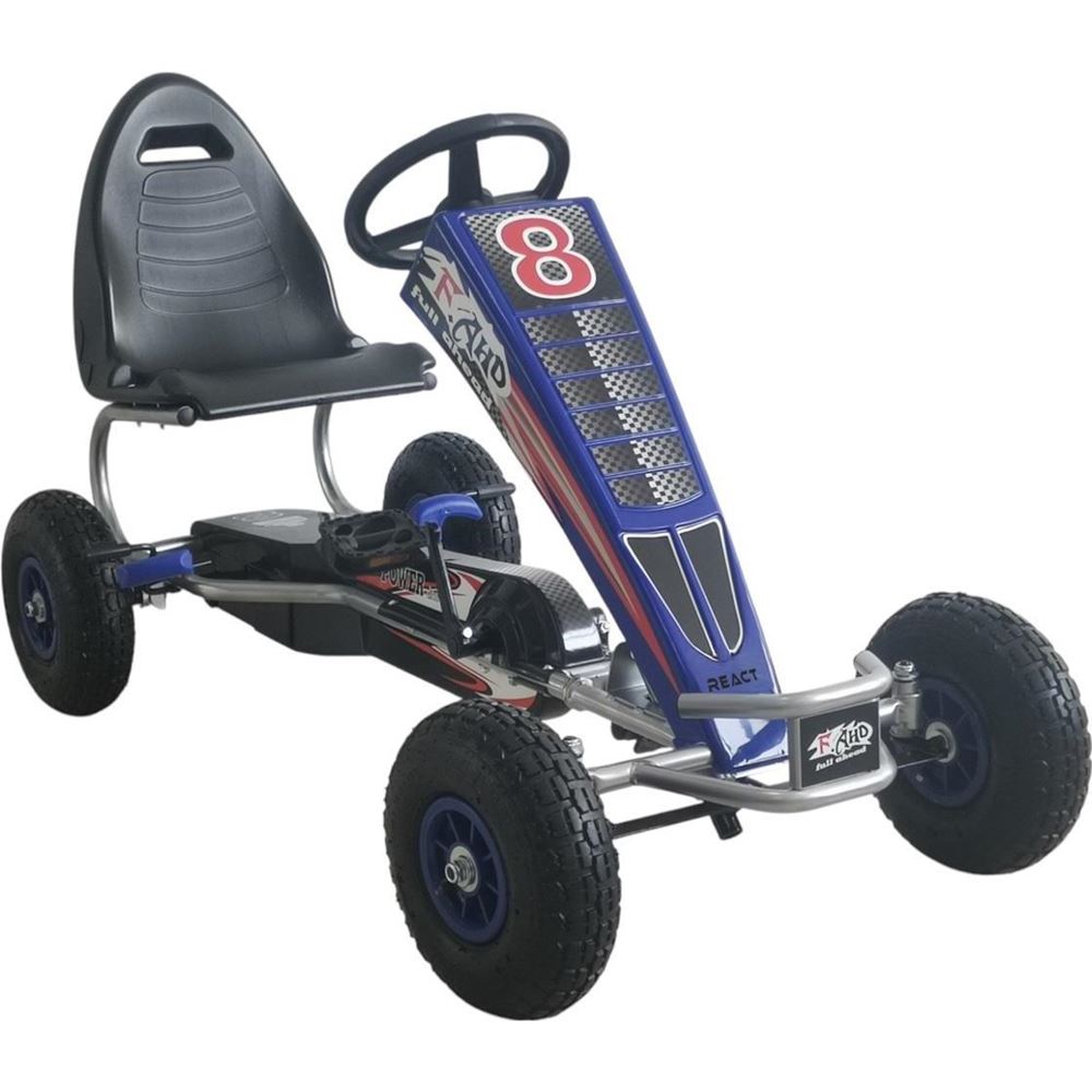 React Trampbil Racer Blue