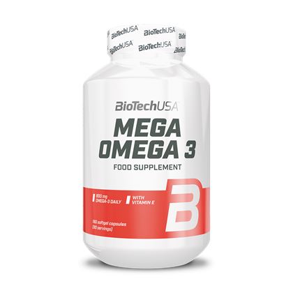 BioTechUSA Mega Omega 3, Vitaminer