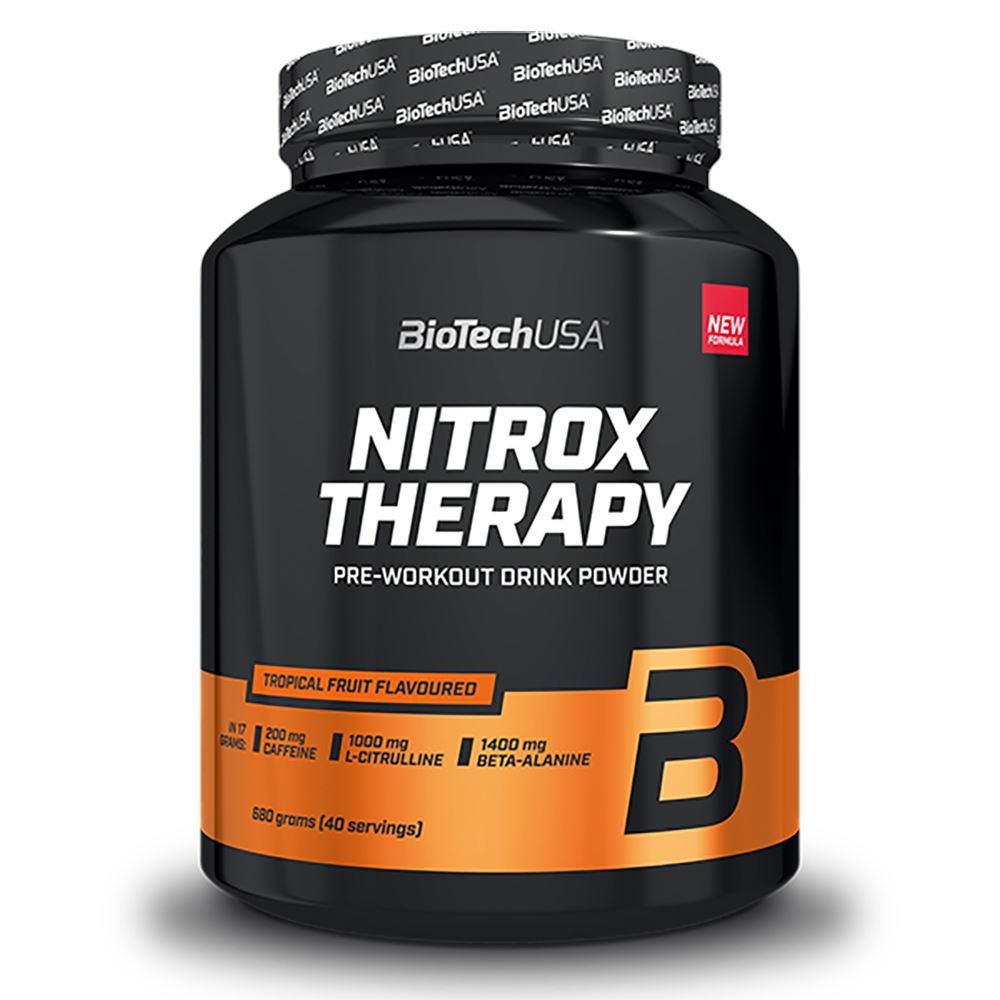 BioTechUSA Nitrox Therapy, PWO | Offcourt - Kosttillskott - Prestationshöjare | Padelspecialisterna