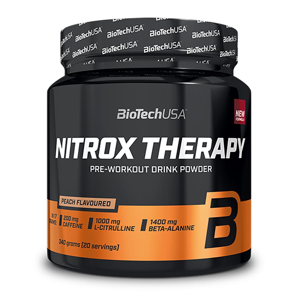BioTechUSA Nitrox Therapy, PWO | Offcourt - Kosttillskott - Prestationshöjare | Padelspecialisterna