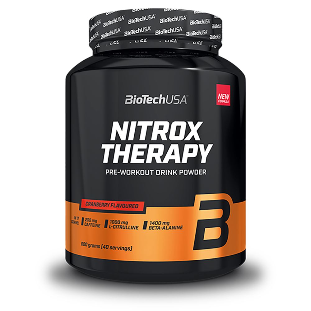 BioTechUSA Nitrox Therapy, PWO | Offcourt - Kosttillskott - Prestationshöjare | Padelspecialisterna