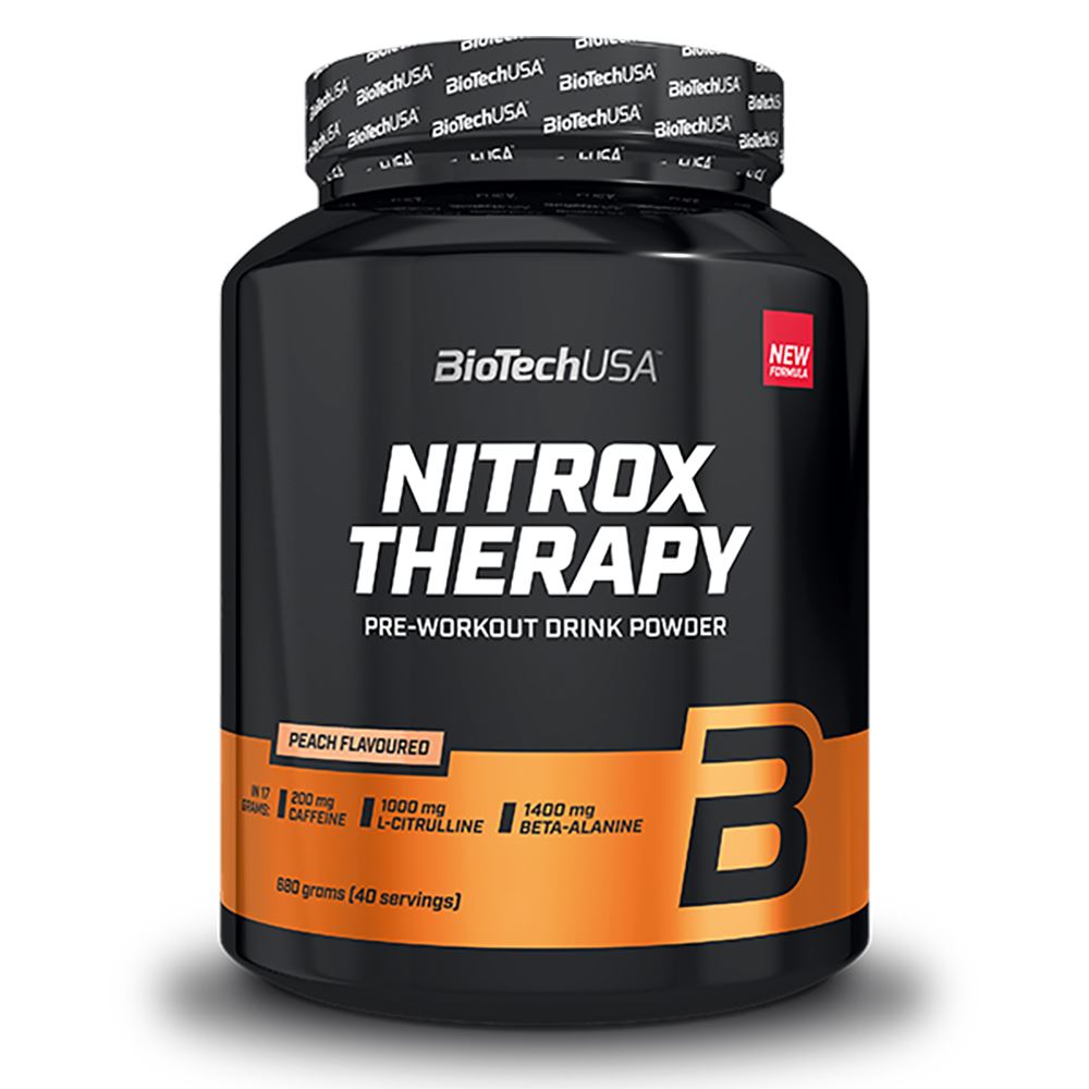 BioTechUSA Nitrox Therapy, PWO | Offcourt - Kosttillskott - Prestationshöjare | Padelspecialisterna
