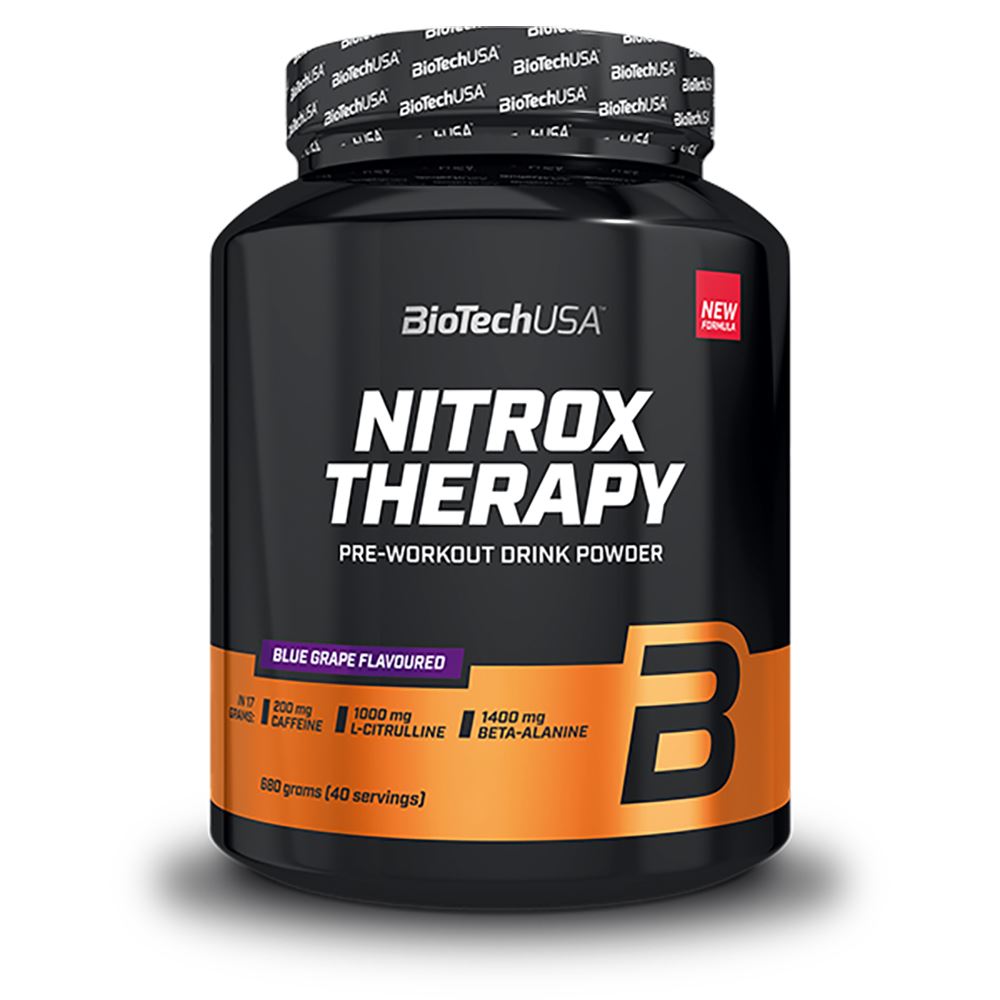 BioTechUSA Nitrox Therapy, PWO | Offcourt - Kosttillskott - Prestationshöjare | Padelspecialisterna