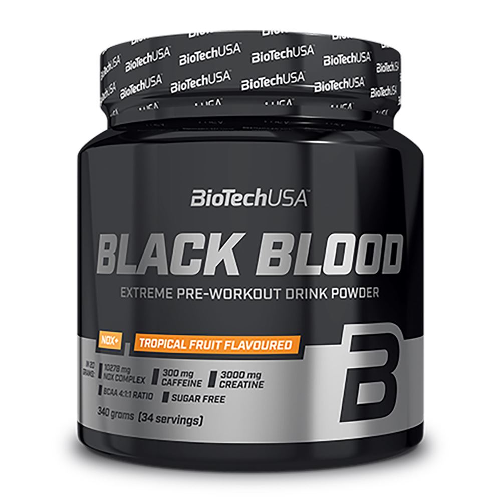 BioTechUSA Black Blood NOX+, PWO | Offcourt - Kosttillskott - Prestationshöjare | Padelspecialisterna