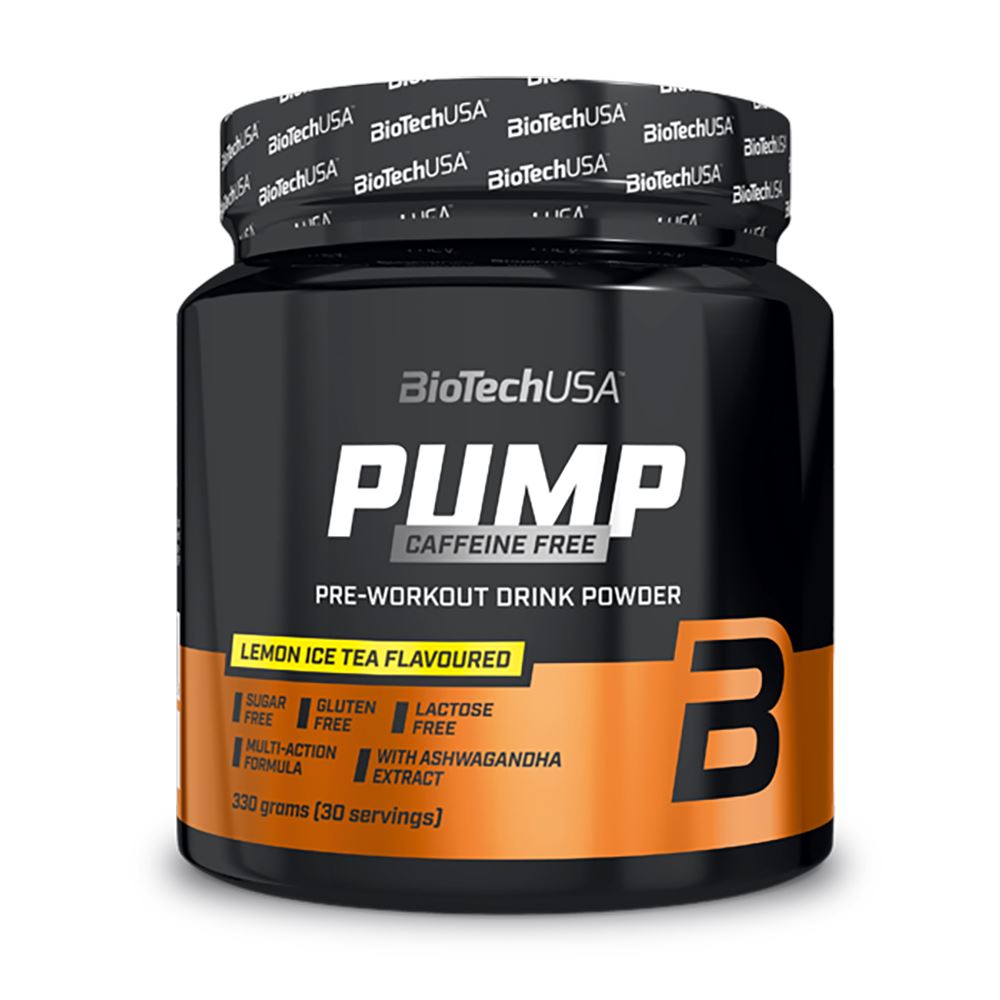 BioTechUSA Pump Caffeine free, PWO | Offcourt - Kosttillskott - Prestationshöjare | Padelspecialisterna