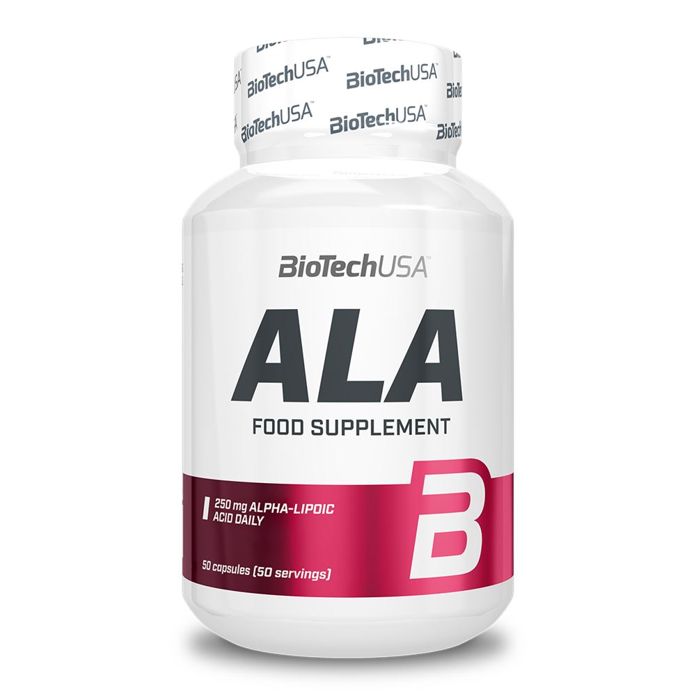 BioTechUSA ALA alpha lipoic acid, Antioxidant | Offcourt - Kosttillskott - Vitaminer | Padelspecialisterna