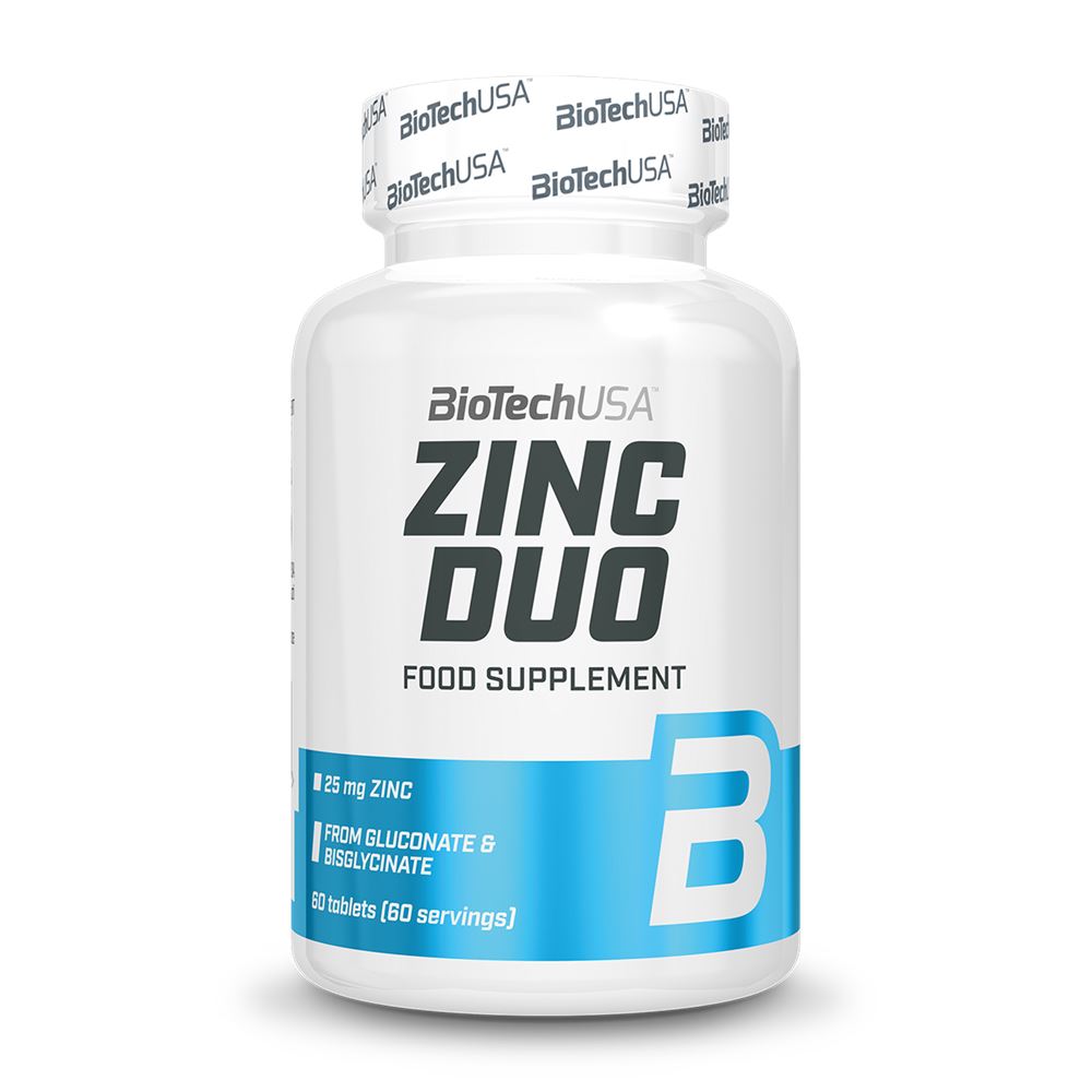 BioTechUSA Zinc Duo, Vitaminer | Offcourt - Kosttillskott - Vitaminer | Padelspecialisterna