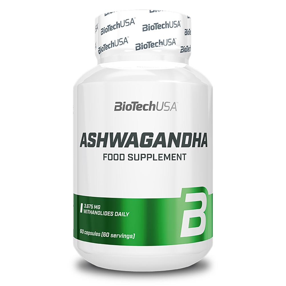 BioTechUSA Ashwagandha, Adaptogener | Offcourt - Kosttillskott - Vitaminer | Padelspecialisterna