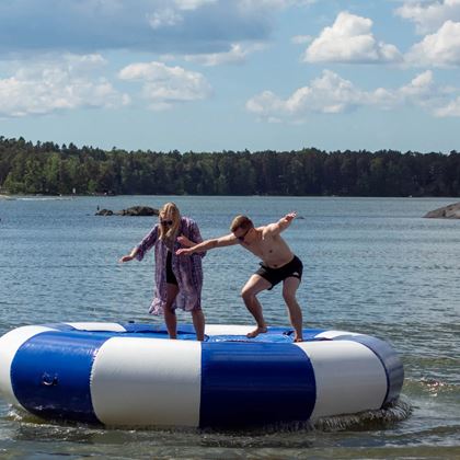 Deep Sea Vattentrampolin Deluxe 4m