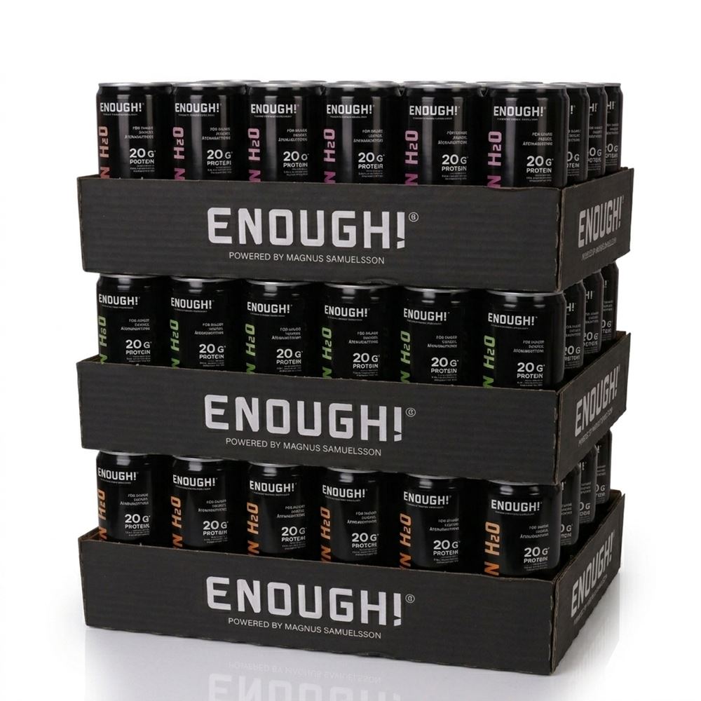 Enough H2O paket x 72, Proteinvatten