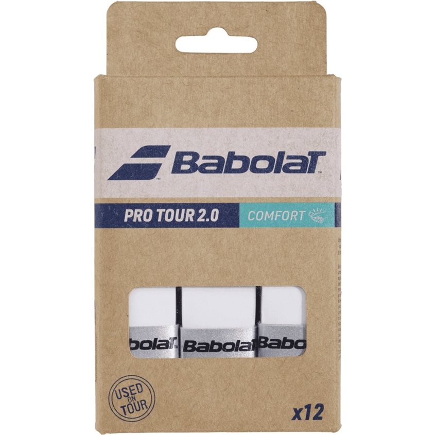 Babolat Pro Tour 2.0 12-Pack, Tennis Grepplinda
