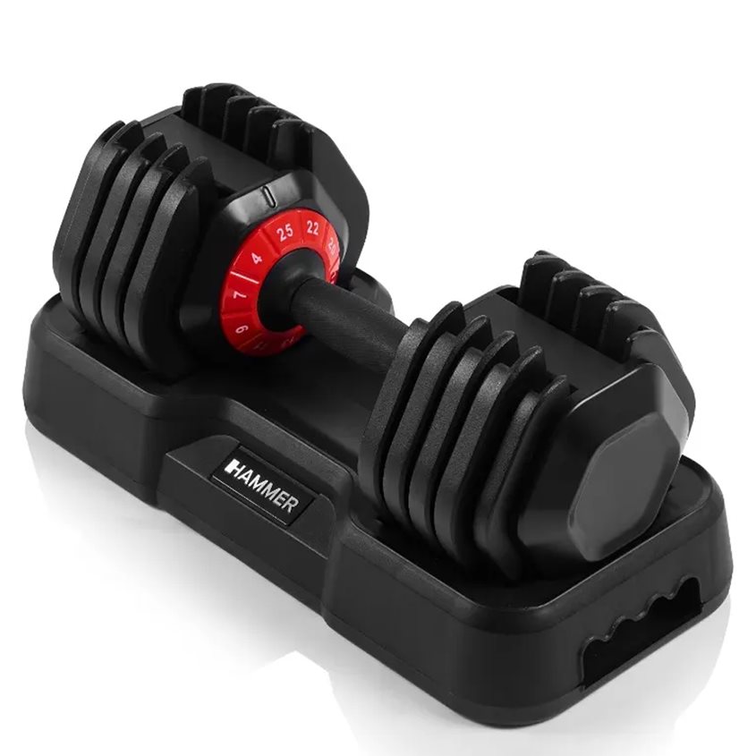 Hammer Sport StrongLock 4.0 Dumbbell 25 kg, Justerbar hantel