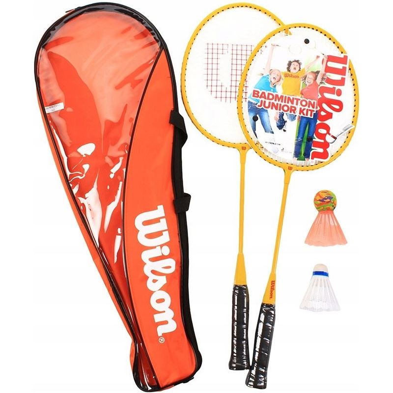 Wilson Junior Badminton Kit 2 Pcs, Badmintonracket