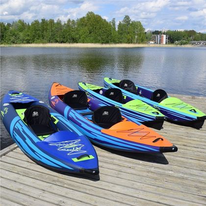 Saimaa Kayaks Uppblåsbar kajak Expedition 1 (320x80cm)
