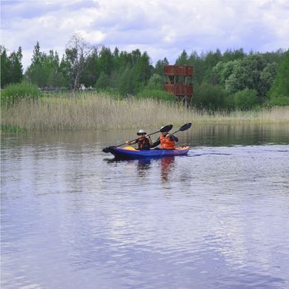 Saimaa Kayaks Uppblåsbar kajak Adventure 2 (420x90cm)