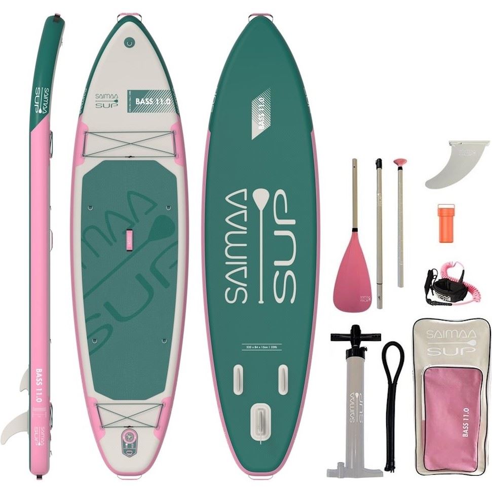 Saimaa Sup SUP-bräda Bass Pink 11.0 (335x84cm)
