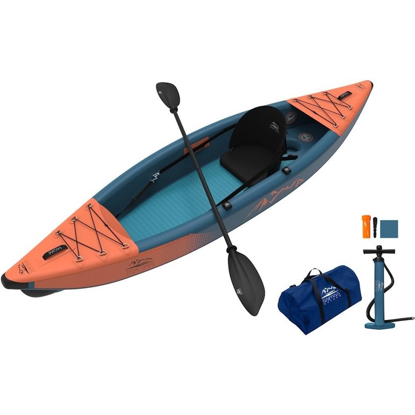 Saimaa Kayaks Uppblåsbar kajak Expedition 1 (320x80cm)